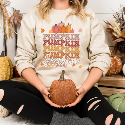 Pumpkin season, retro fall digital design, Halloween pumpkin, fall season, boho pumpkin, fall girl design
