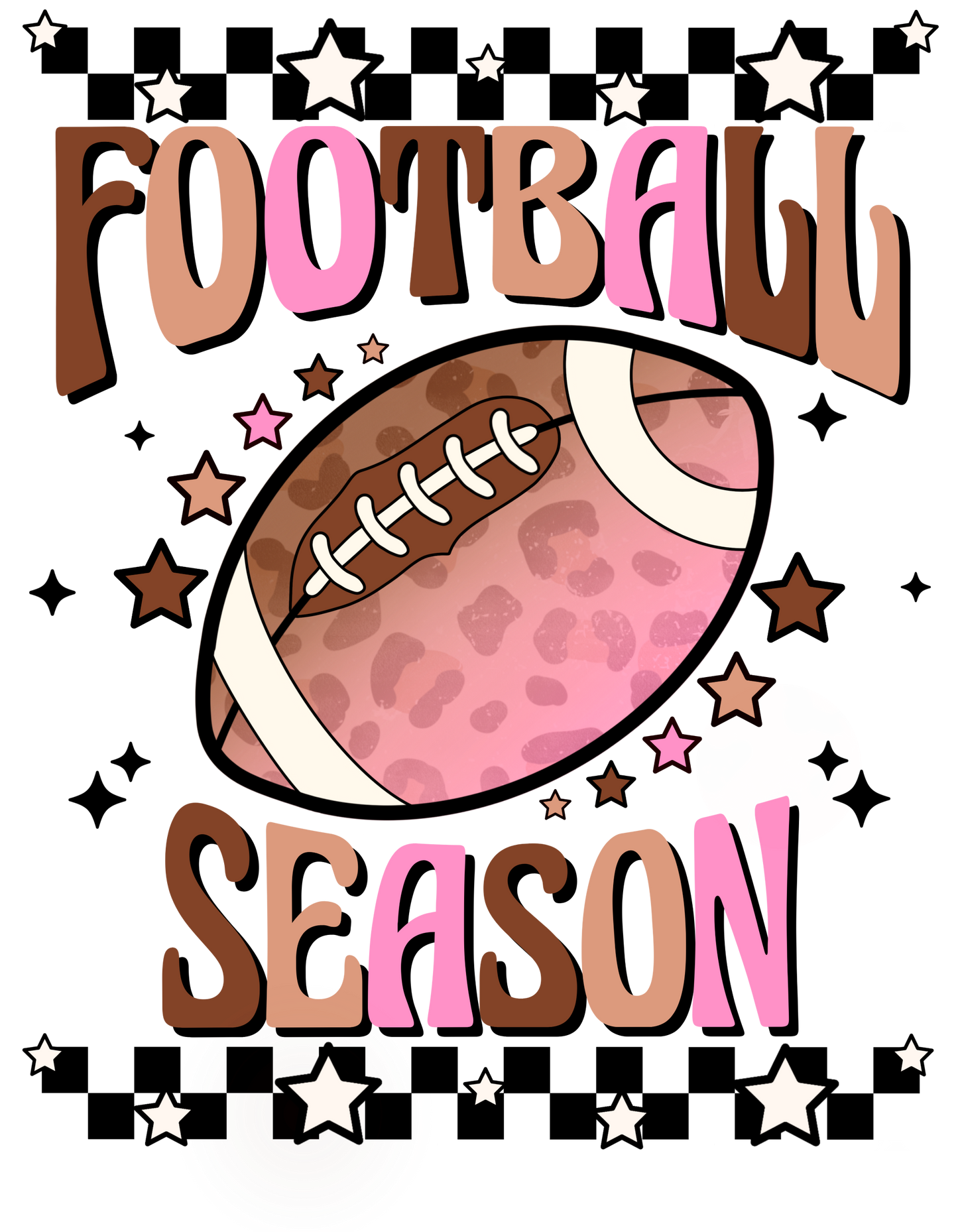 Football seasonDTF heat transfer